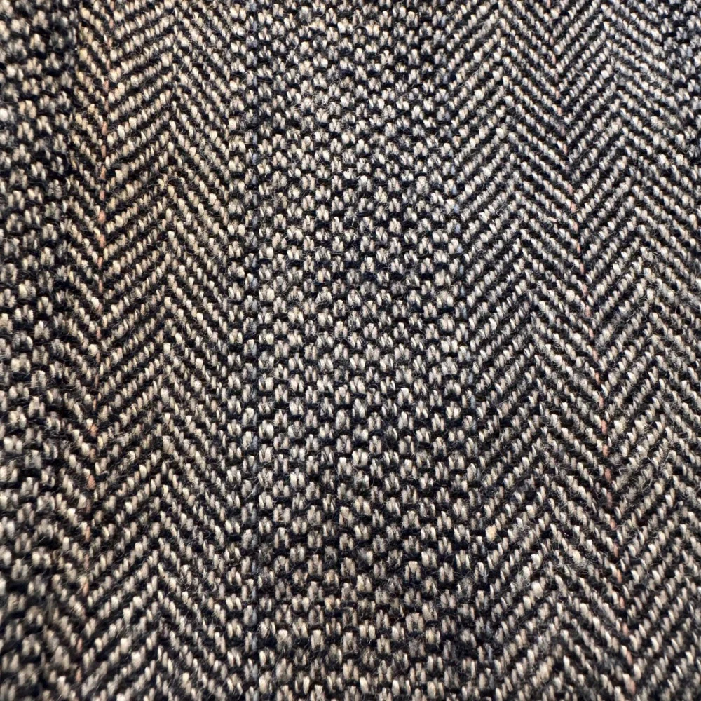 Haggar Wool Herringbone Gentlemen's‎ Fit Blazer Sport Coat Blue Ivy Prep Sz 42L